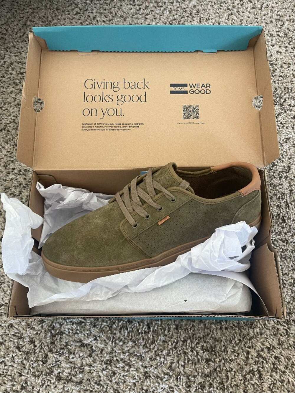 TOMS Carlo 2.0 Military Olive